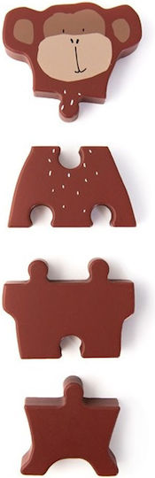 Lemnos Puzzle pentru Copii Mr Monkey 4buc Trixie