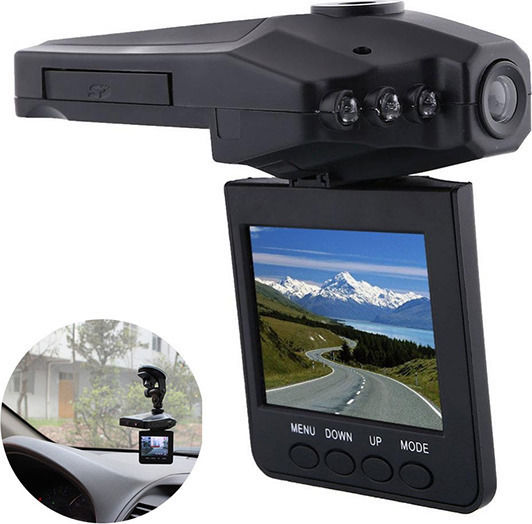 Автомобилна DVR камера 720P с дисплей 2" за Паркет със смукателна чаша
