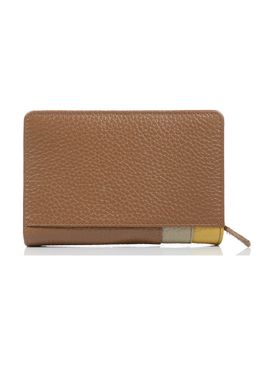 Guy Laroche 22213 Small Leather Women's Wallet with RFID Tabac Brown