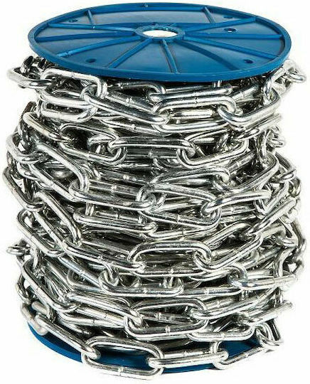 Galvanized Steel Boat Chain with 8mm Thickness and 1kg Weight 14.106