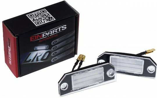 Einparts BMW Serien 7 Kennzeichenbeleuchtungen LED 2001 2 Stück