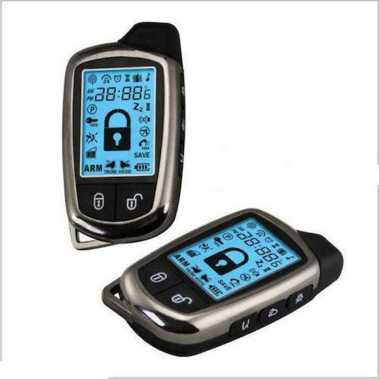 Factory 2 Way Car Alarm System 3000M Alarmanlage Auto 2-Wege