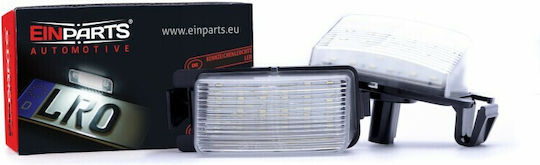 Einparts Φώτα Πινακίδας Led για Nissan GT-R 2τμχ