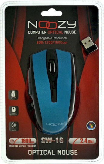 Noozy SW-16 Wireless Mouse Blue