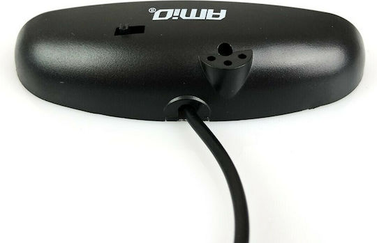 AMiO Car Parking System Gold with Screen and 4 Sensors 18mm in Black Color