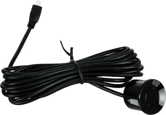 GloboStar Car Parking System with Buzzer and 4 Sensors 25mm in Black Color