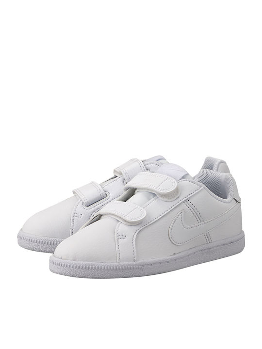 Court Royale PSV Παιδικά Sneakers με Σκρατς Λευκά
