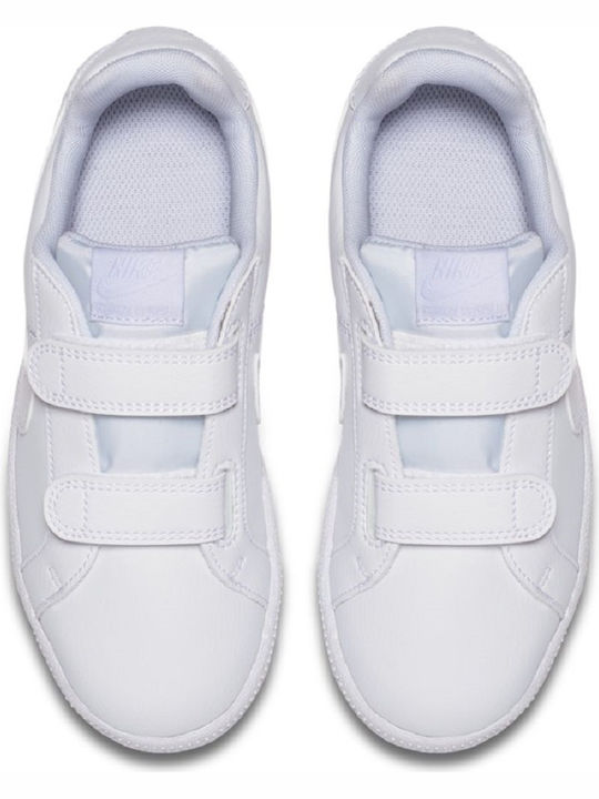 Court Royale PSV Παιδικά Sneakers με Σκρατς Λευκά
