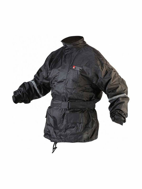 Nordcode Rain Jacket Ανδρικό Αδιάβροχο Μπουφάν Μηχανής Μαύρο Χρώμα
