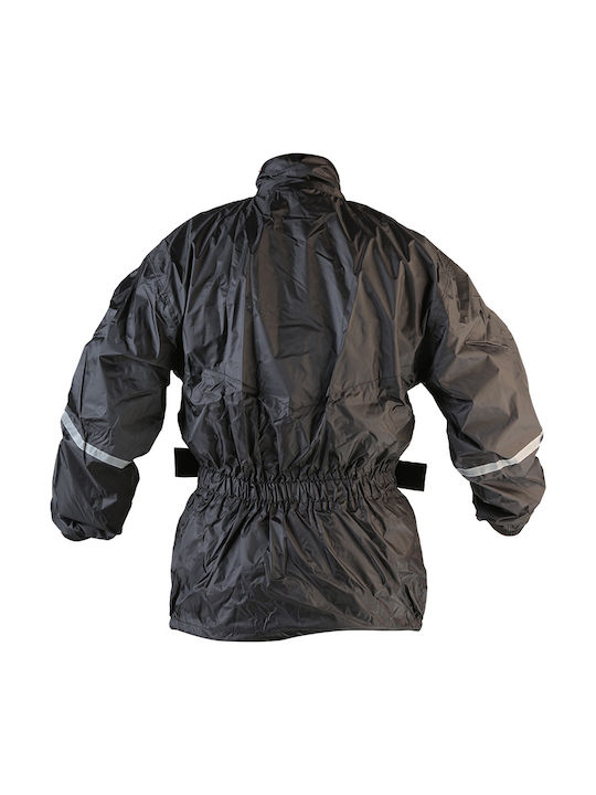 Nordcode Rain Jacket Ανδρικό Αδιάβροχο Μπουφάν Μηχανής Μαύρο Χρώμα