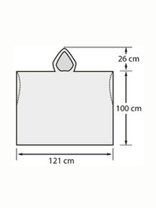Lampa Men's Waterproof Riding Poncho Transparent