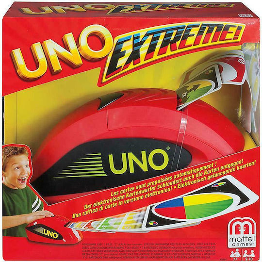 Board Game Uno Extreme for 2-10 Players 7+ Years Old (EL) Mattel