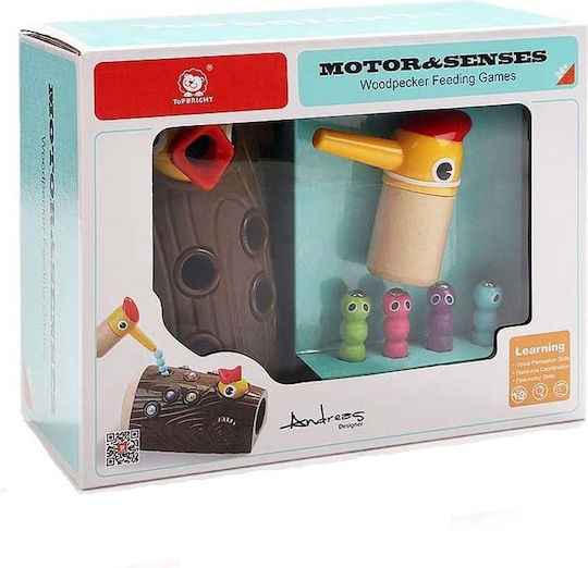 Joc de Societate Wood Pecker Eating Caterpillar pentru 2+ Jucători 2+ Ani (EN) Top Bright