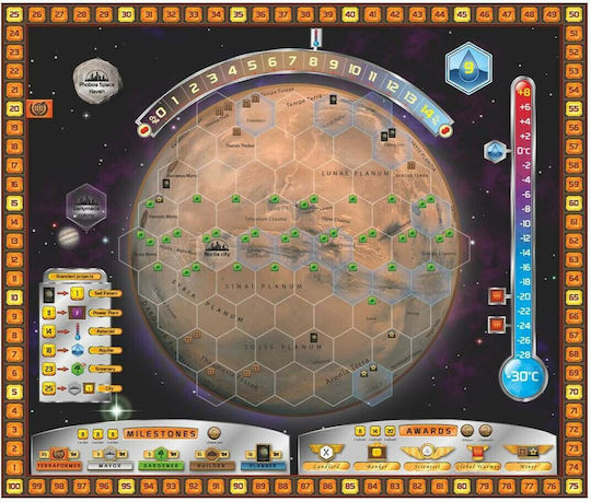 Настолна игра Terraforming Mars за 1-5 играчи 12+ години (EN) Stronghold Games