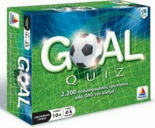 Επιτραπέζιο Παιχνίδι Goal Quiz για 2 Παίκτες 10+ Ετών Δεσύλλας