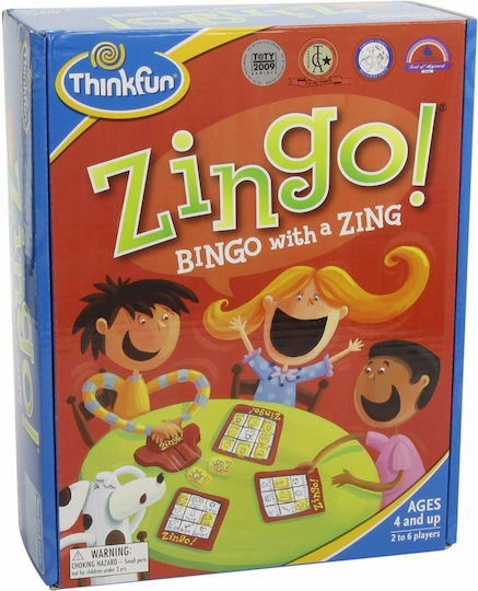 Настолна игра Zingo! за 2-6 играчи 4+ години (EN) Think Fun