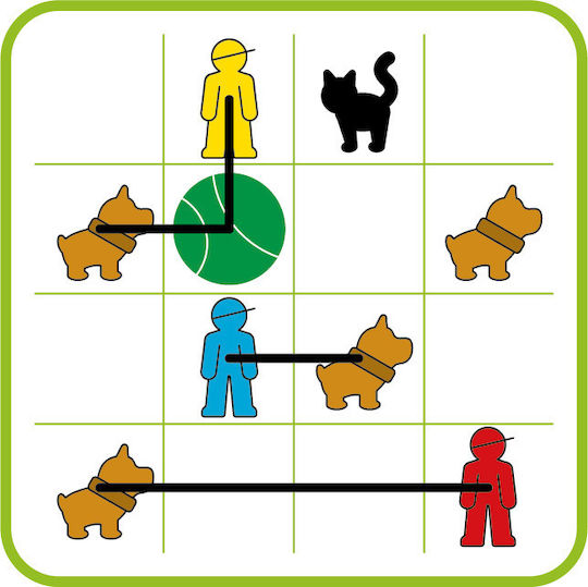 Επιτραπέζιο Παιχνίδι Walk the Dog για 1 Παίκτη 7+ Ετών (EN) Smart Games