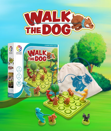 Επιτραπέζιο Παιχνίδι Walk the Dog για 1 Παίκτη 7+ Ετών (EN) Smart Games