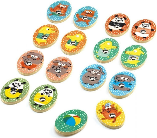 Djeco Wooden Fishing Game Set 4 Wooden Board Games For 2+ Years
