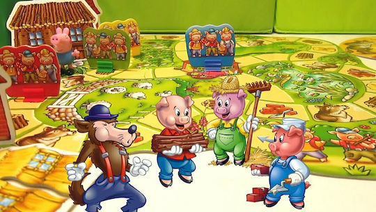 Επιτραπέζιο Παιχνίδι Three Little Pigs για 2-4 Παίκτες 3+ Ετών (EN) Orchard
