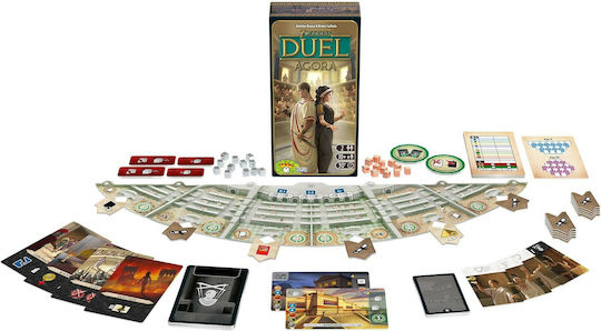 Разширение на играта 7 Wonders Duel: Agora за 2 играчи 10+ години SEV15 (EN) Repos Production
