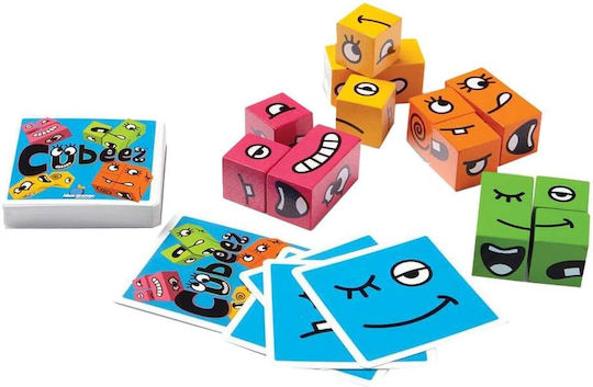 Board Game Cubeez Κυβο...γκριμάτσες for 2-4 Players 6+ Years Old (EN) Epsilon Games
