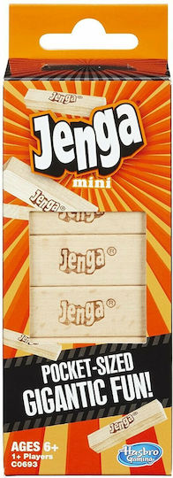 Joc de Societate Jenga Mini pentru 2+ Jucători 6+ Ani (EN) Hasbro