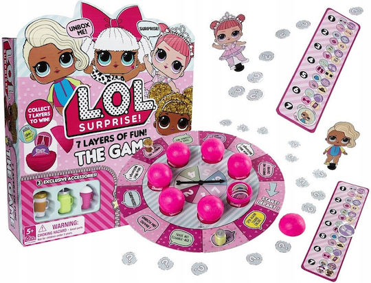 Board Game LOL Surprise The Game for 2-4 Players 5+ Years Old (EN) Spin Master