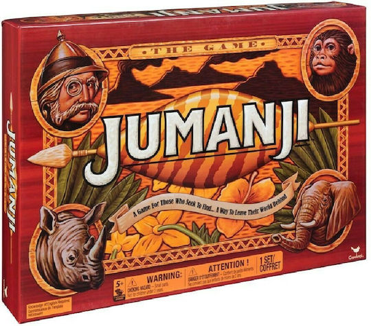 Joc de Societate Jumanji pentru 2-4 Jucători 5+ Ani Spin Master