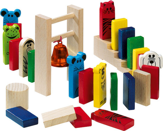 Board Game Ντόμινο for 1+ Players 3+ Years Old (EN) Haba