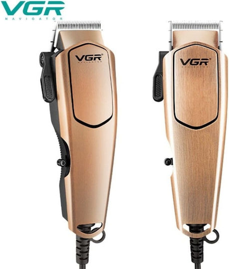 VGR Set Rechargeable Hair Clipper Gold V-131
