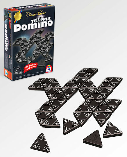 Επιτραπέζιο Παιχνίδι Tripple Domino για 1-4 Παίκτες 6+ Ετών (EN) Schmidt Spiele