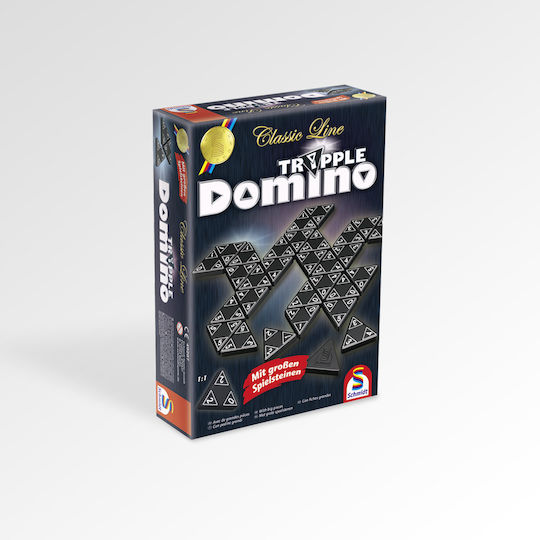Επιτραπέζιο Παιχνίδι Tripple Domino για 1-4 Παίκτες 6+ Ετών (EN) Schmidt Spiele