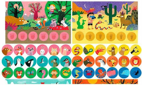 Board Game Lotto Πού Ζουν Ζώα; 3+ Years Old (EN) Londji