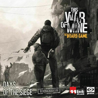 Galakta Game Expansion This War of Mine: Days of the Siege for 1-6 Player 18+ years