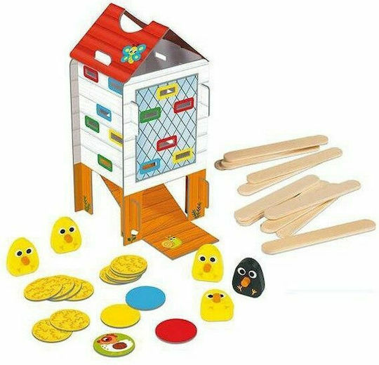 Επιτραπέζιο Παιχνίδι Happy Chickens για 2-4 Παίκτες 3+ Ετών (EN) Goula