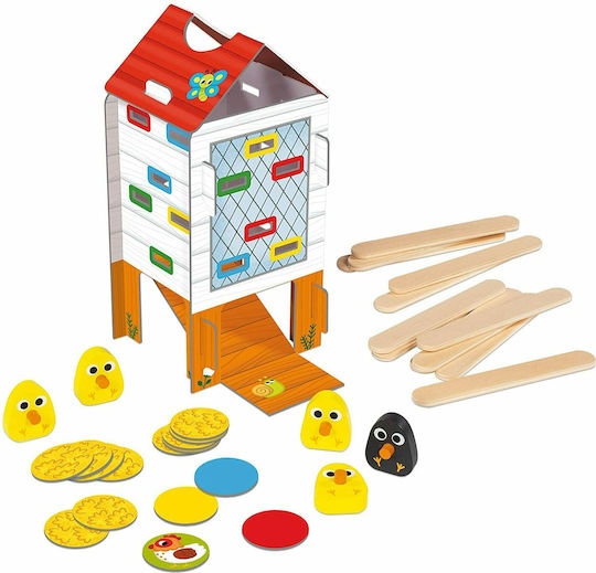 Επιτραπέζιο Παιχνίδι Happy Chickens για 2-4 Παίκτες 3+ Ετών (EN) Goula