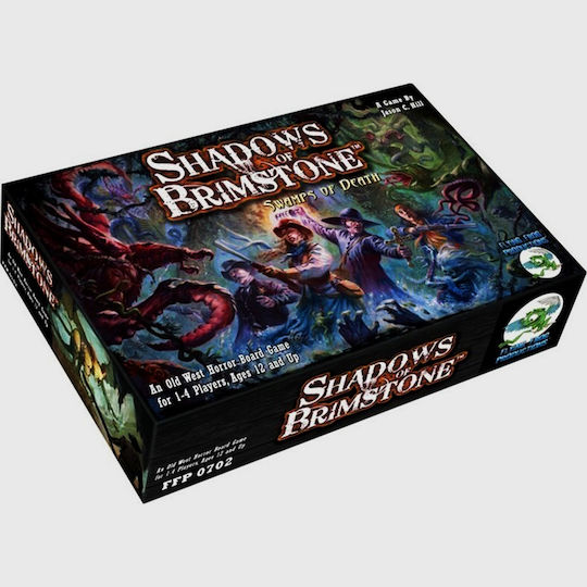 Board Game Shadows of Brimstone: Swamps of Death for 1-4 Players 12+ Years Old (EN) Flying Frog