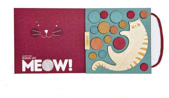 Board Game MEOW! Balancing Game for 1+ Players 3+ Years Old (EN) Londji