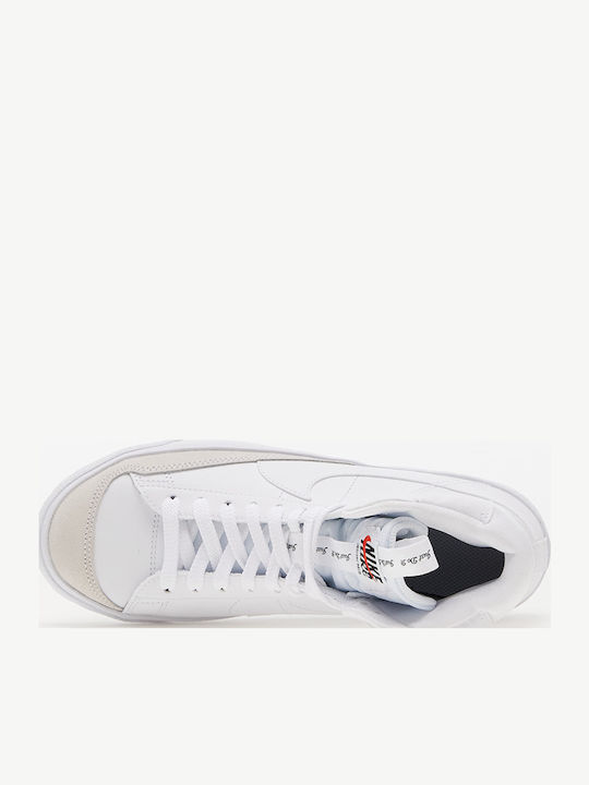 Blazer Mid Blazer Детски Маратонки High Бели / Черни