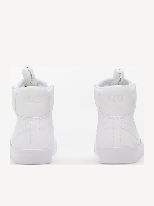 Blazer Mid Blazer Детски Маратонки High Бели / Черни
