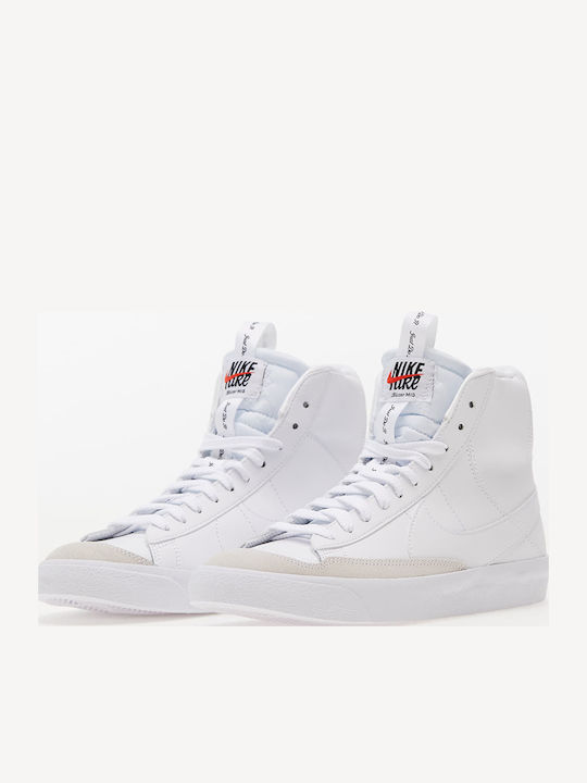 Blazer Mid Blazer Детски Маратонки High Бели / Черни
