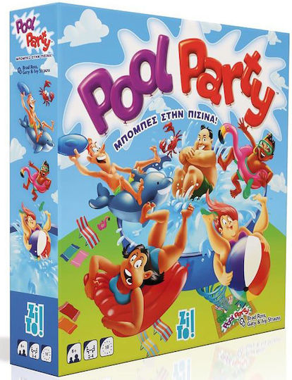 Επιτραπέζιο Παιχνίδι Pool Party Μπόμπες στην Πισίνα για 2-4 Παίκτες 5+ Ετών Zito!