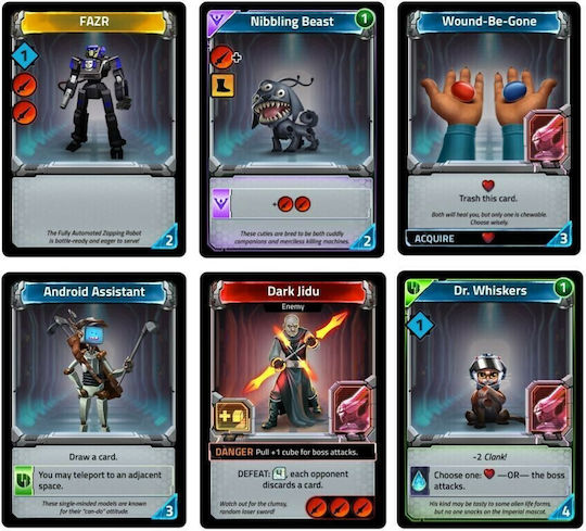 Joc de Societate Clank In Space pentru 2-4 Jucători 12+ Ani (EN) Renegade Game Studios