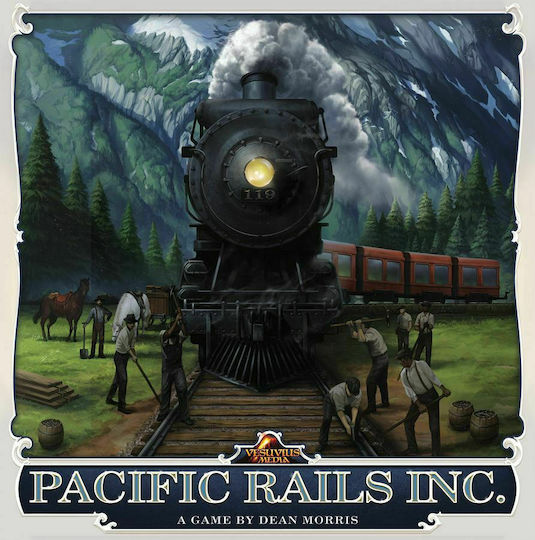 Board Game Pacific Rails Inc for 2-4 Players 14+ Years Old (EN) Vesuvius Media