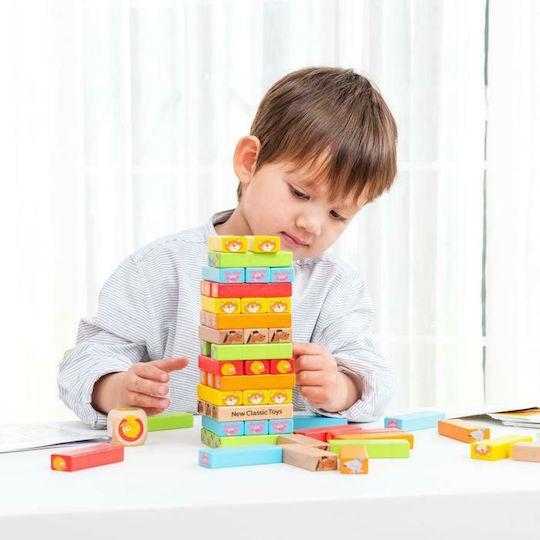 Joc de Societate Παιχνίδι Block Tower pentru 1 Jucător 3+ Ani 10807 (EN) New Classic Toys