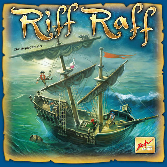 Επιτραπέζιο Παιχνίδι Riff Raff για 2-4 Παίκτες 8+ Ετών (EN) Zoch Verlag