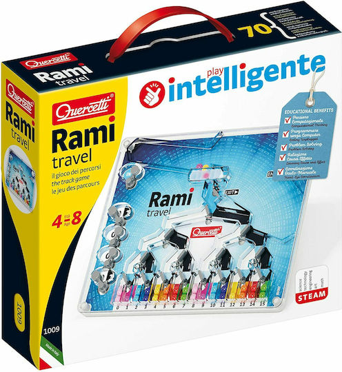 Brettspiel Mini Rami Educational für 1 Spieler 5+ Jahre 1009 (EN) Quercetti