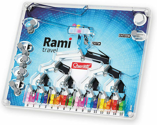 Brettspiel Mini Rami Educational für 1 Spieler 5+ Jahre 1009 (EN) Quercetti