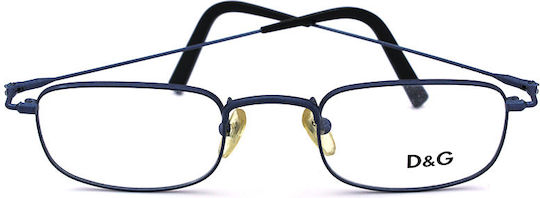 Dolce & Gabbana Μεταλλικός Σκελετός Γυαλιών Μπλε DG4013 041